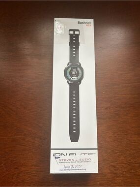 NWT Bushnell Ion Elite GPS Golf Watch